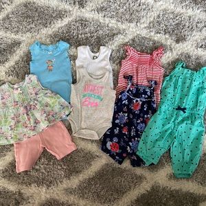 Newborn Summer Clothing Lot
